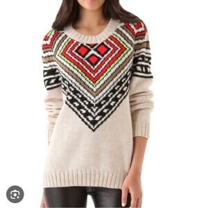 Mara Hoffman Intarsia Knit Sweater